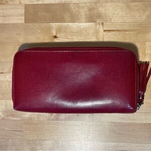 Diana Sanabria Designer Handmade Leather Clutch Wallet